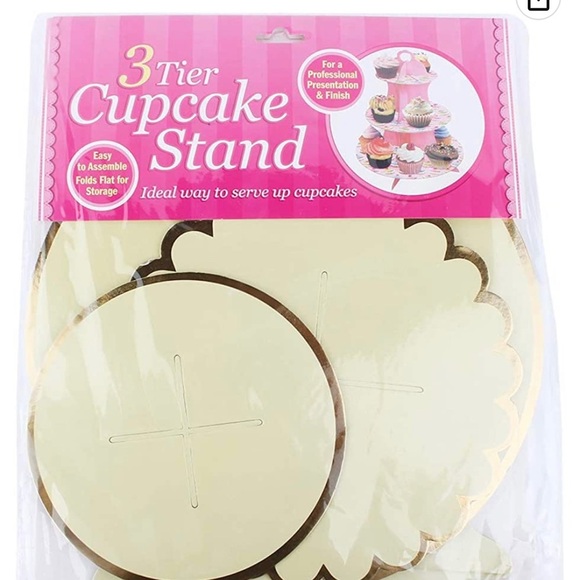 My Party Time 3 tiered cupcake stand - Picture 2 of 7